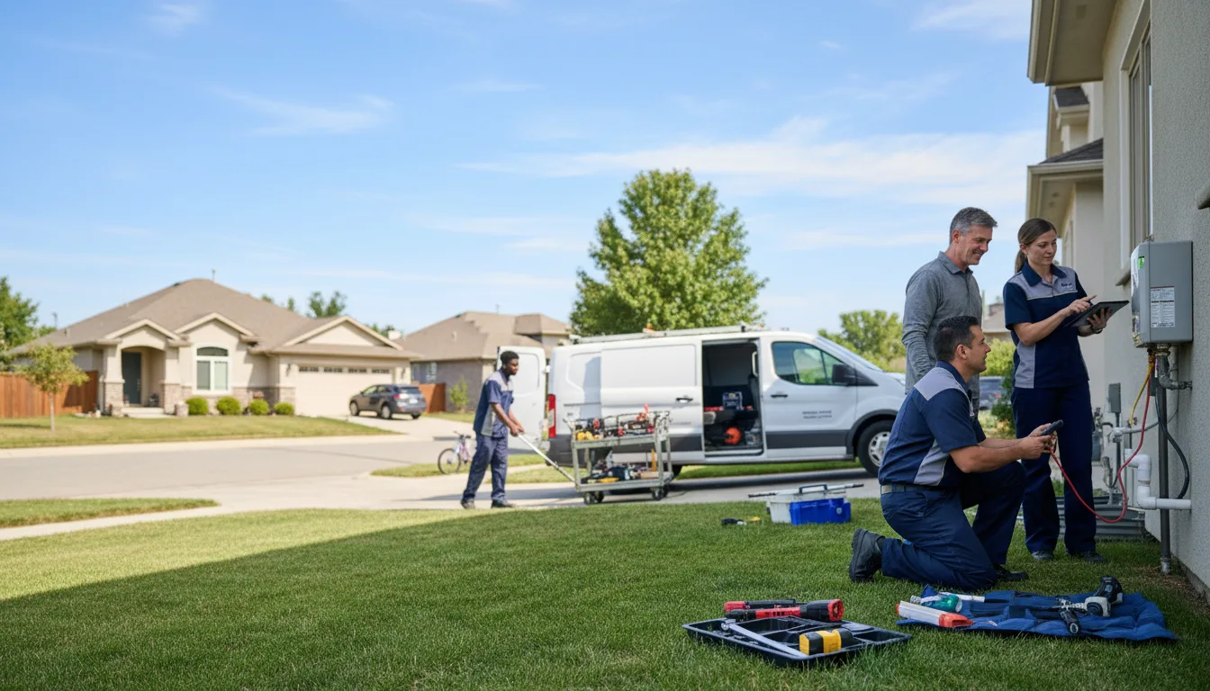 Tankless water heater service in Whitney, PA